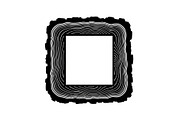 Rustic Wood Slice Frame Bundle, an Illustration by yasushie (Thumbnail 14 of 31)
