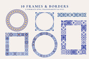 Azulejos Tile Collection, an Object Graphic by Paper Flowers Studio (Thumbnail 5 of 11)