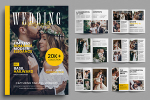 Wedding Photography Template, a Magazine Template by ContestDesign