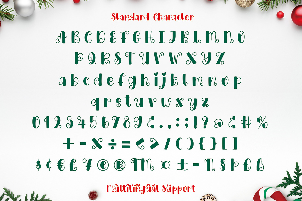 Sweet Christmas, a Handwritten Font by Mozatype (Photo 7 of 7)