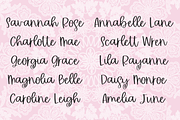 Honeylace Script Font, a Script Font by Beck McCormick (Thumbnail 6 of 10)