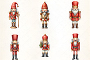 Christmas Nutcracker Clipart, an Illustration by CrexoraLab (Thumbnail 3 of 5)