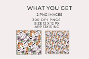 Cute Halloween Seamless Pattern, an Illustration by Anca Digital Vibe (Thumbnail 2 of 5)