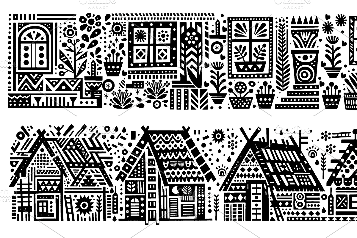 Vintage Tailor Folk Art, a Decorative Illustration by devastd (Photo 10 of 28)