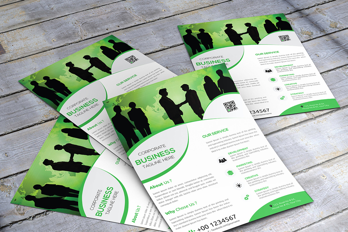 Business Flyer Template, a Flyer Template by themexriver (Photo 2 of 2)