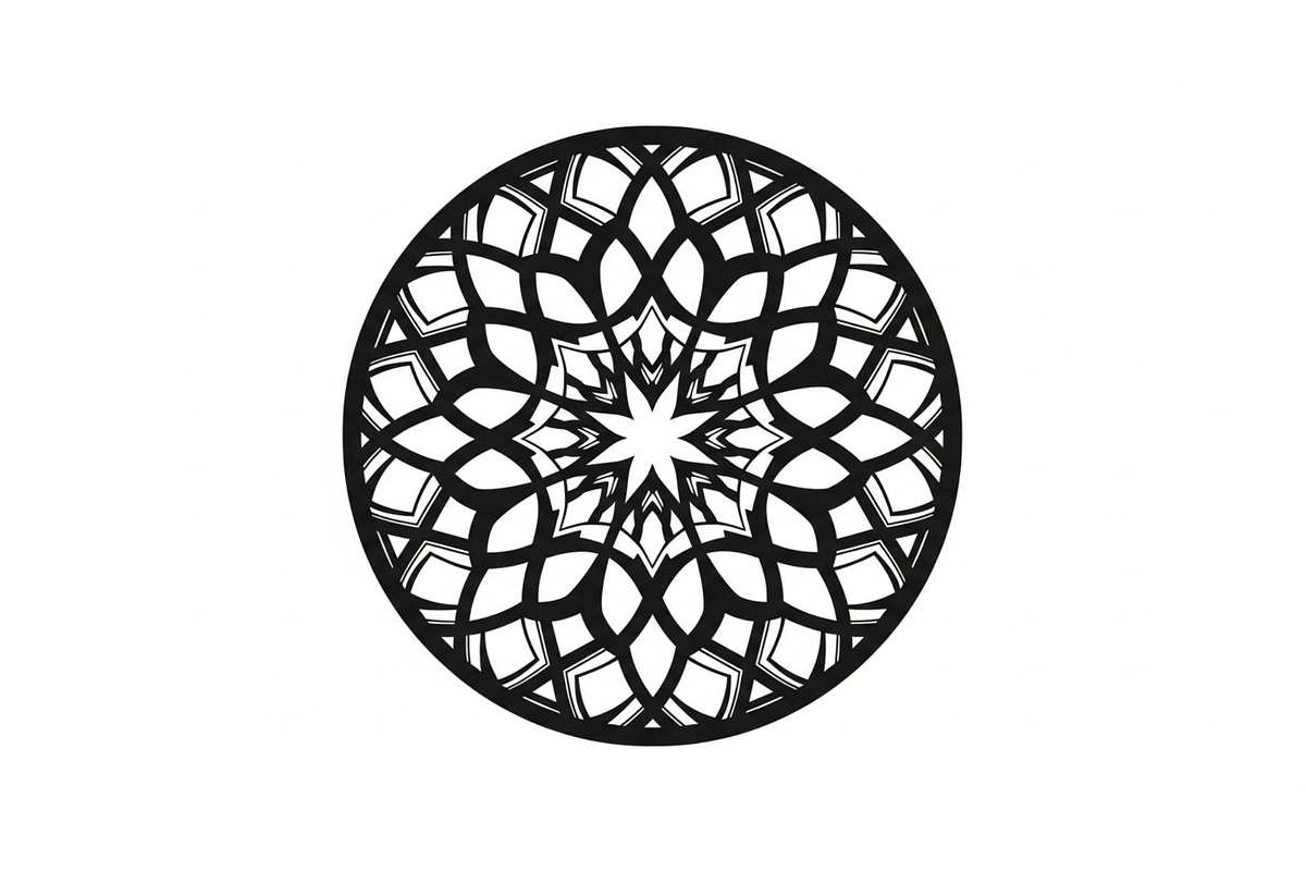 Mandala Circle Ornament Vector Bundl, an Illustration by Gaye Art (Photo 49 of 51)