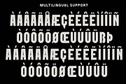Pollard - A Modern Condensed, a Sans Serif Font by Marvadesign (Thumbnail 7 of 7)