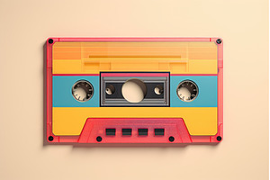 Textured Cassette tape background, a Background Photo by Ylivdesign