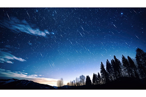 horizon high sky background ai, a Nature Photo by pikepicture