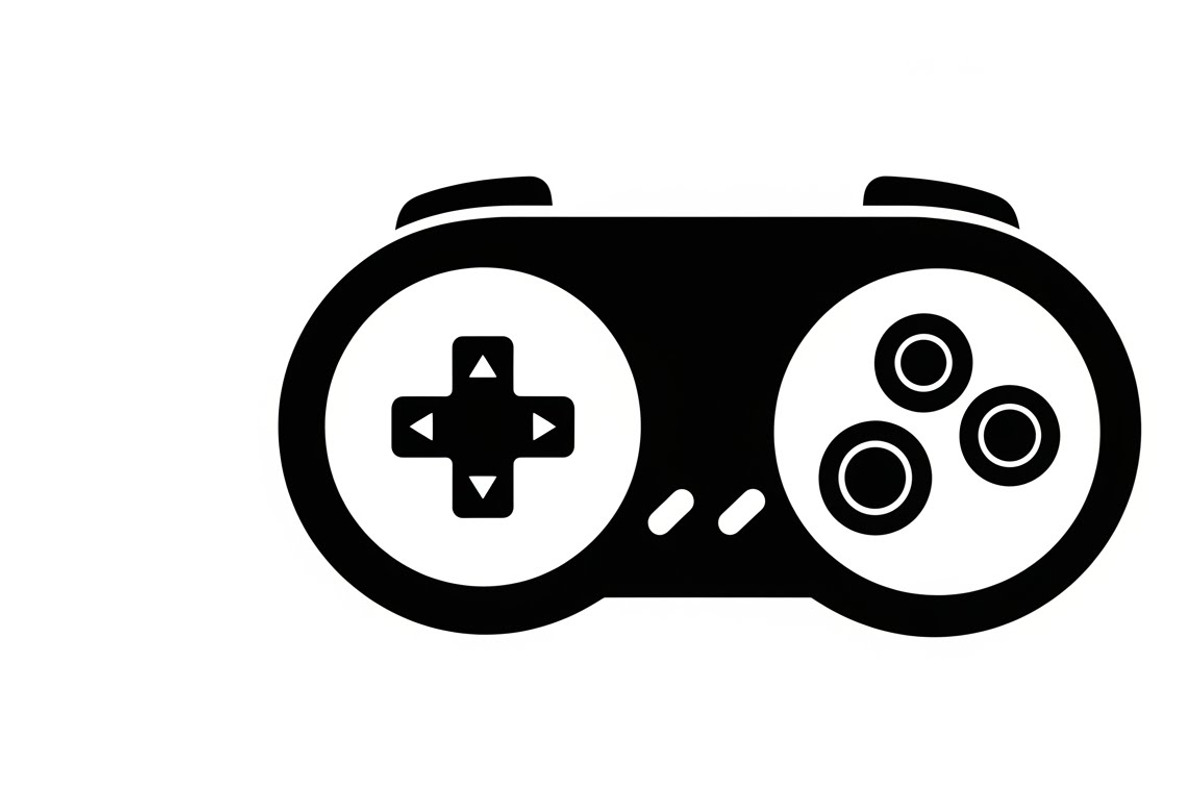 set of gaming controller silhouettes, an Illustration by Amazin_art (Photo 3 of 41)