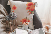 Gold Autumn leaves pumpkin & fashion, an Illustration by January Bloom (Thumbnail 12 of 16)