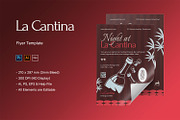 La Cantina - Flyer, a Flyer Template by StreaksideStd (Thumbnail 1 of 3)
