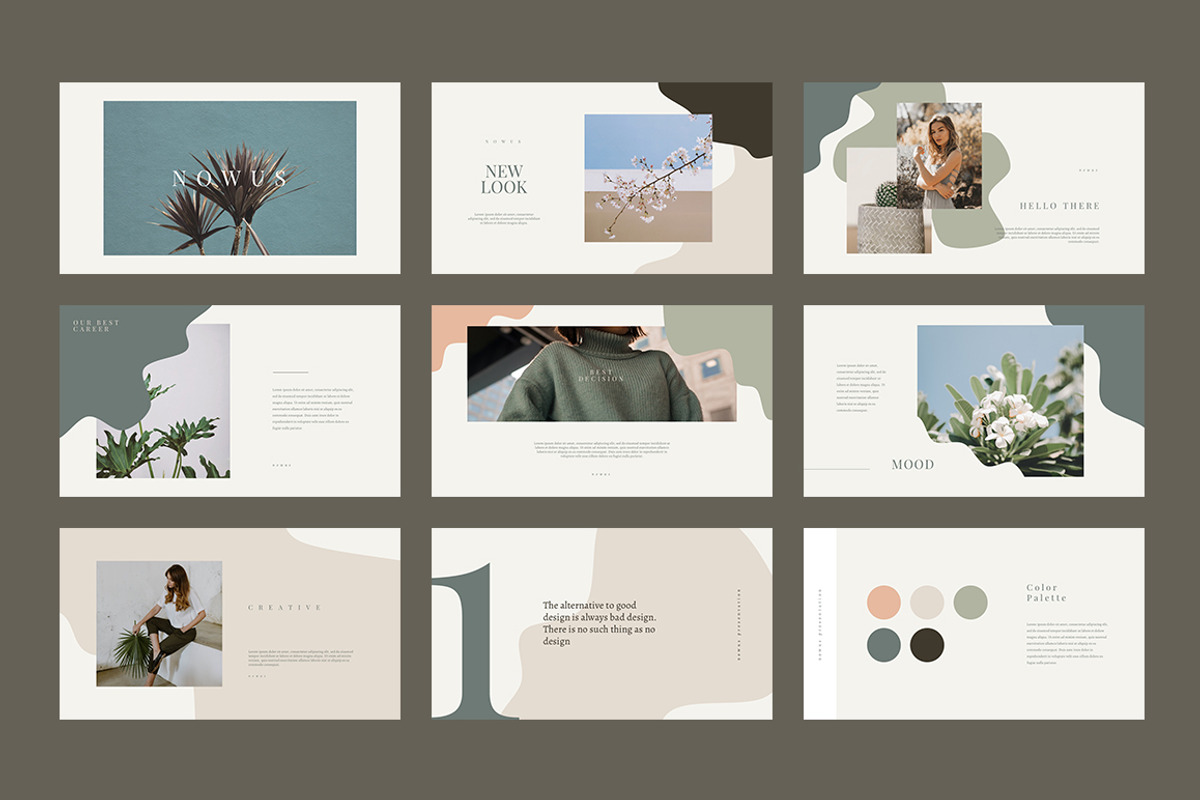 Nowus PowerPoint Template, a Presentation Template by Angkalimabelas (Photo 2 of 7)