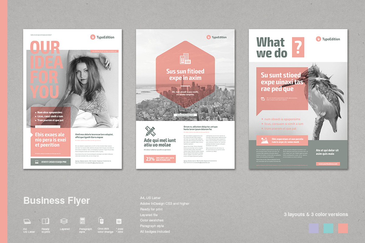 Business Flyer, a Flyer Template by TypoEdition (Photo 1 of 3)