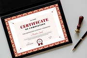 Certificate Design Template, a Stationery Template by MightyDesign (Thumbnail 3 of 6)