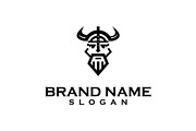 Viking logo design template, an Object Graphic by nicemorning (Thumbnail 1 of 3)