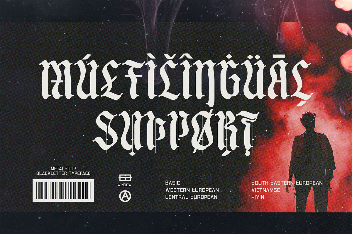 Metal Soup Blackletter Typeface, a Blackletter Font by alit design (Photo 11 of 20)