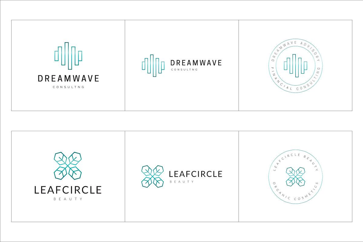 300 Geometric Premade Logo Bundle, a Branding & Logo Template by XpertgraphicD (Photo 46 of 63)