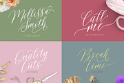 Malibu Script, a Script Font by Genesis Lab (Thumbnail 7 of 7)