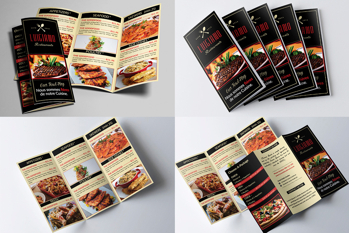 Food Menu Big Bundle, a Flyer Template by AfzaalGraphics (Photo 11 of 22)