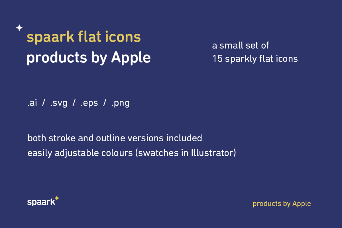 Spaark Products by Apple (15 icons), an Outline Icon by Petr Knoll (Photo 5 of 5)