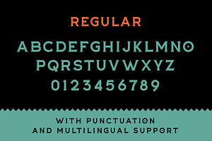 The Buntro Typeface EXTRA