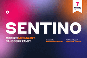 Sentino – A Clean Minimalist Sans, a Sans Serif Font by roomspace creative lab (Thumbnail 1 of 14)