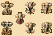 Vintage Collage Creator 99+ Elements, an Illustration by DigitalDesignAI (Thumbnail 21 of 28)