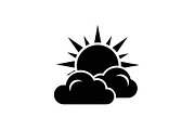 Sun Behind Clouds Silhouette Bundle, an Illustration by Gaye Art (Thumbnail 31 of 31)