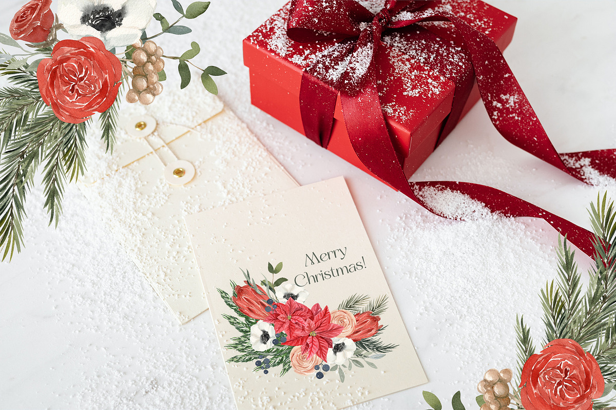 Merry & Bright Classic Christmas, a Seasonal Illustration by Catch the Dream Art (Photo 2 of 16)