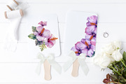Blue flower. Watercolor clipart, a Decorative Illustration by ElenazlataArt (Thumbnail 11 of 16)