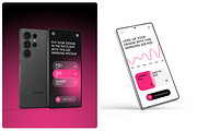 Samsung Galaxy S25 Mockup, a Device Mockup by Mockupdaddy (Thumbnail 3 of 23)