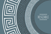 Editable greek meander brushes, a Brush Add-On by ekmelica (Thumbnail 5 of 6)