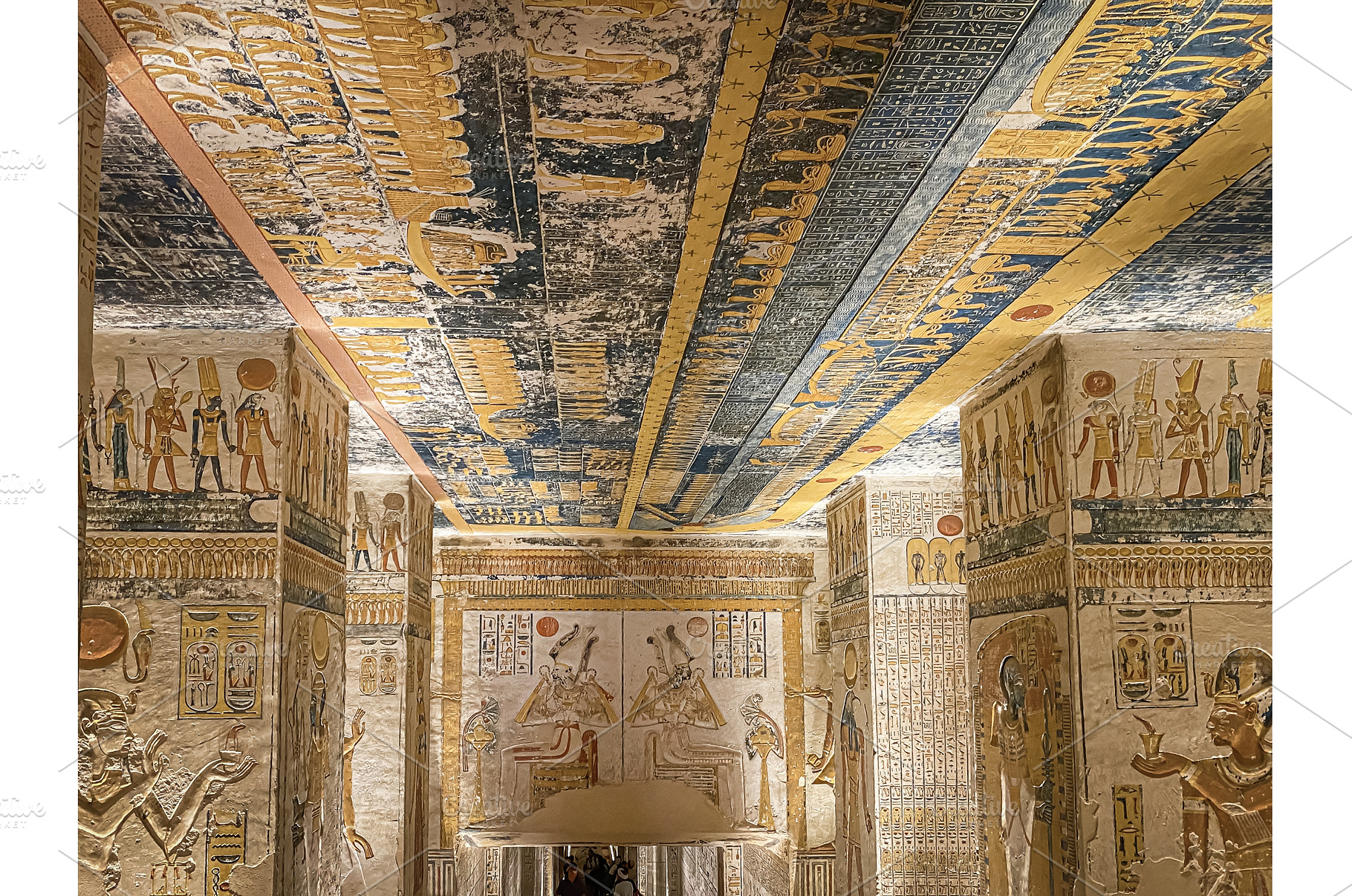 Tomb of Memnon KV9 in the Egyptian, an Architecture Photo by TatsianaSalauyova