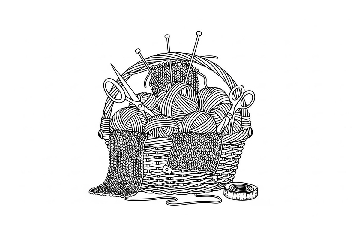 50 Woven Basket Vector Bundle, an Illustration by Designs_River (Photo 47 of 51)