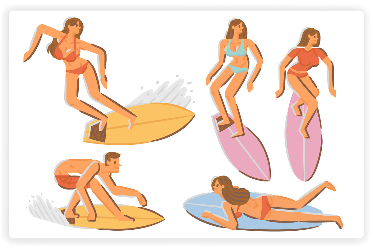 37 Surfing Elements, a Graphic by monkik (Photo 4 of 10)