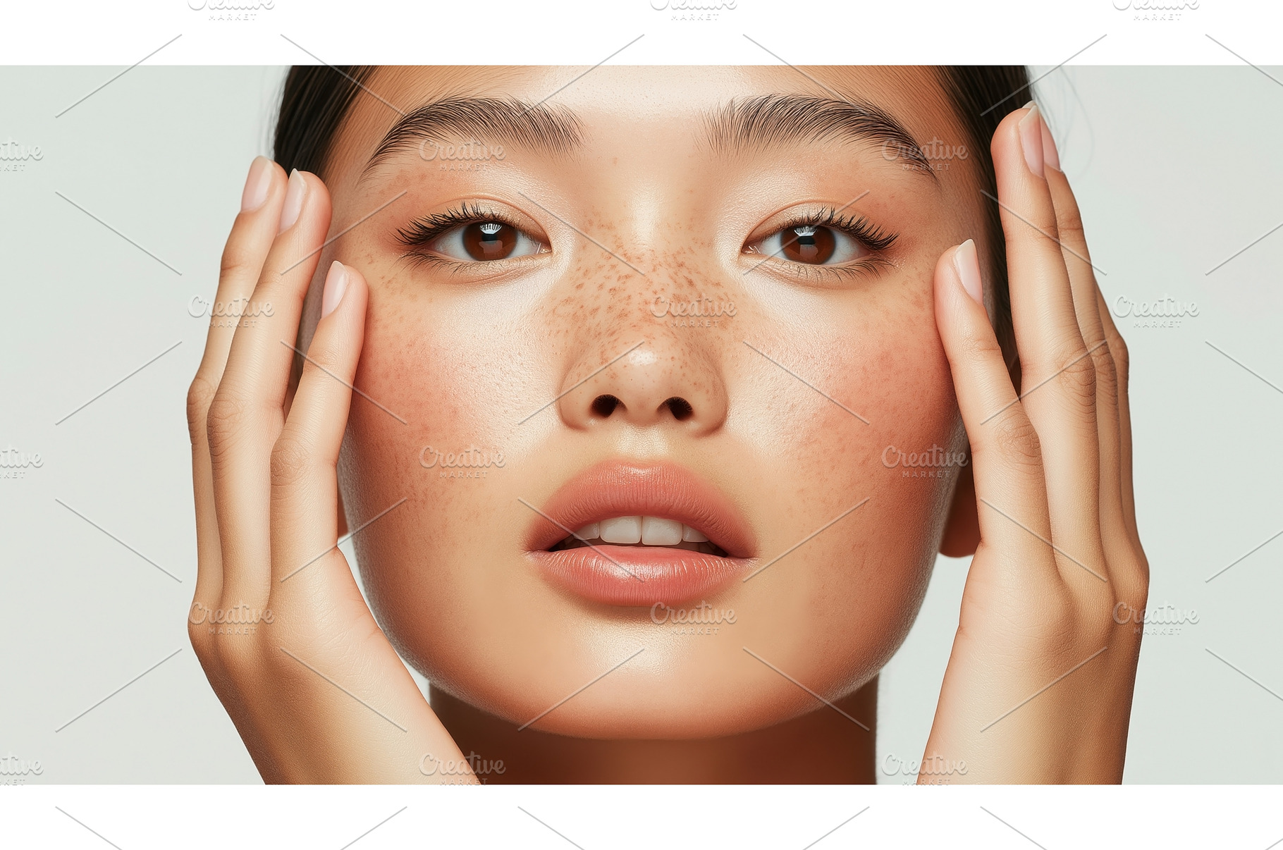 Close-up portrait of an Asian woman, a Person Photo by Sergey Kotenev