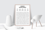 Science Word Search Game Template, a Templates & Theme by Amit Debnath (Thumbnail 4 of 6)
