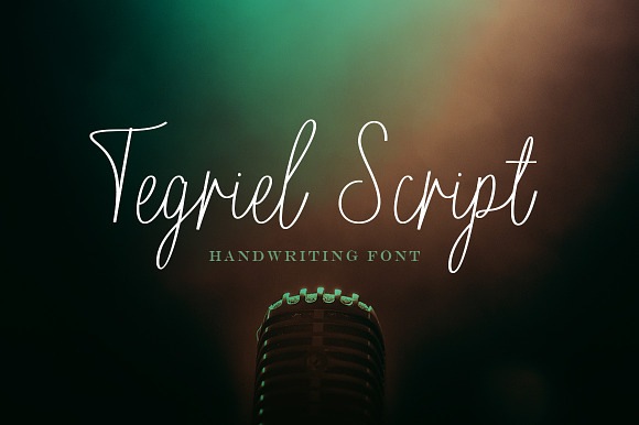 Tegriel Script preview 8
