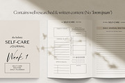 Self-care Journal Canva Template, a Presentation Template by HelloKarla (Thumbnail 2 of 6)