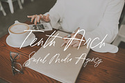 Scotty: a Social Media Quote Script, a Script Font by Margot + Co (Thumbnail 6 of 12)