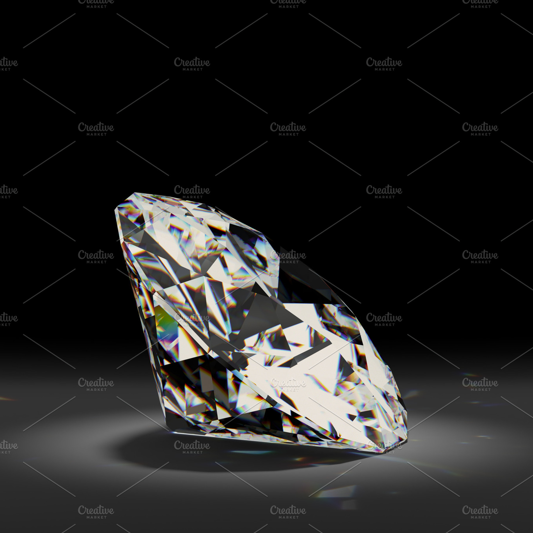 Shiny white diamond, a Beauty & Fashion Photo by Pakete Art
