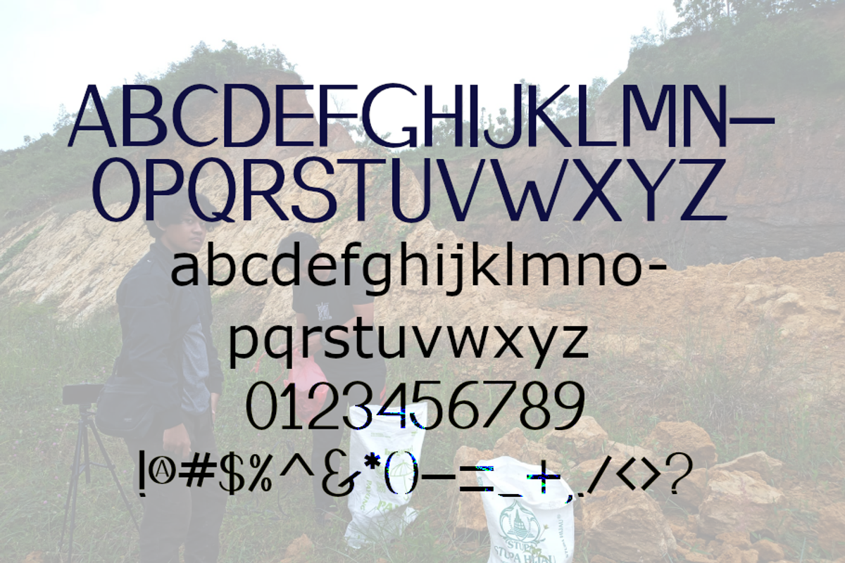 Blending simple sans, a Font by SSI.Scraps (Photo 5 of 10)