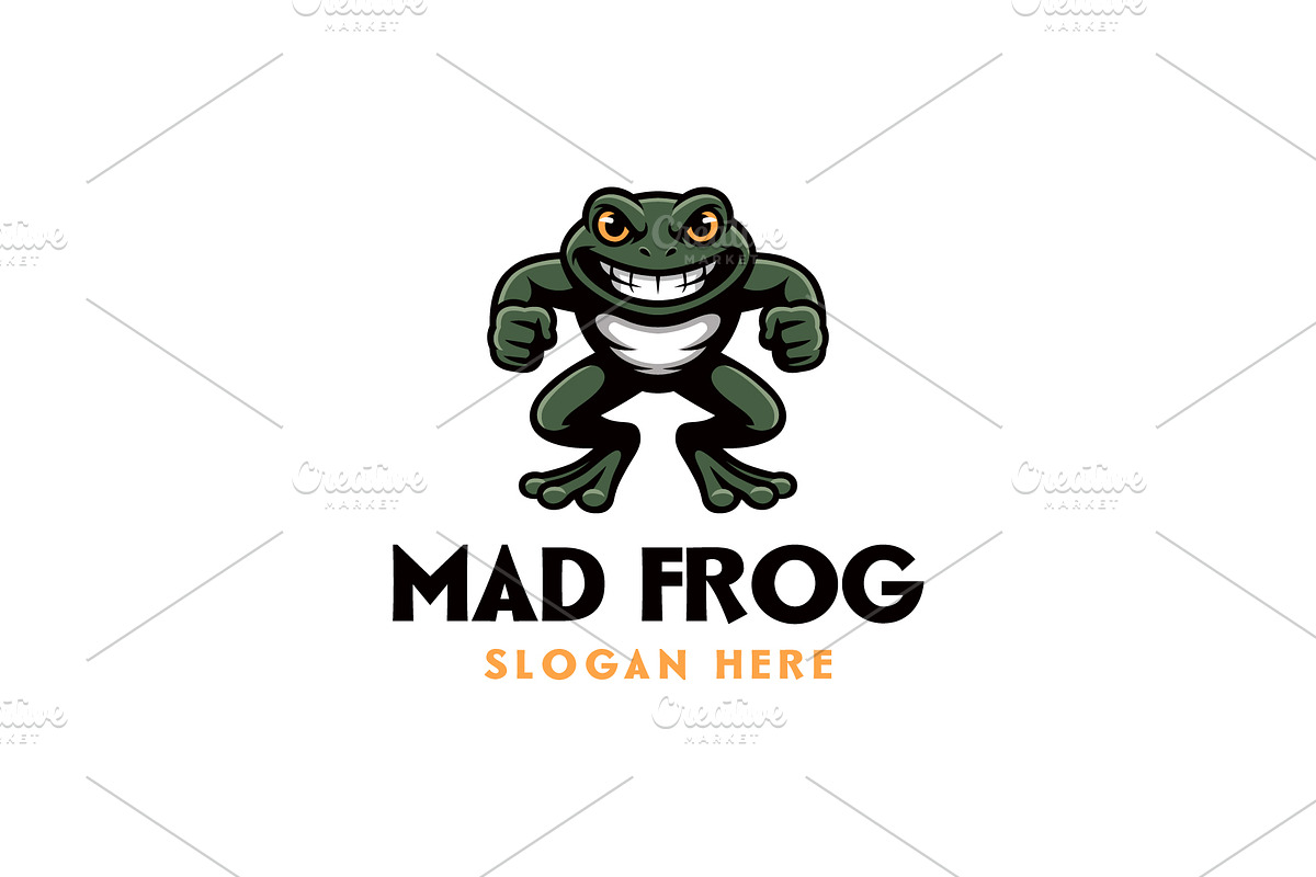 Mad Frog Logo, a Branding & Logo Template by Pixes (Photo 1 of 2)