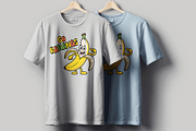 Banana Print on Demand Tshirt, a Stationery Template by MightyDesign (Thumbnail 2 of 5)