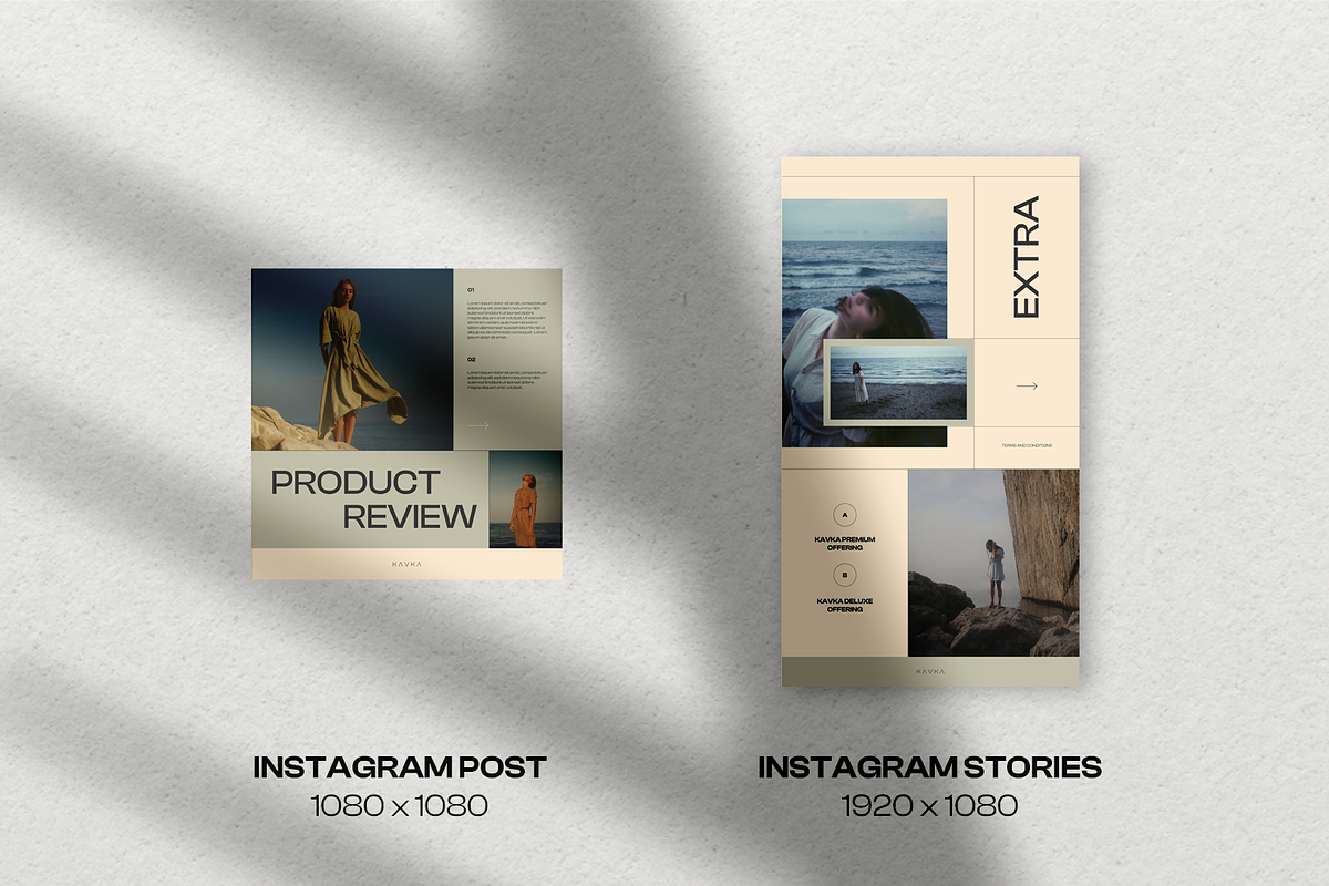 Kavka - Social Media Kit, a Social Media Template by Creative Zeune (Photo 4 of 4)