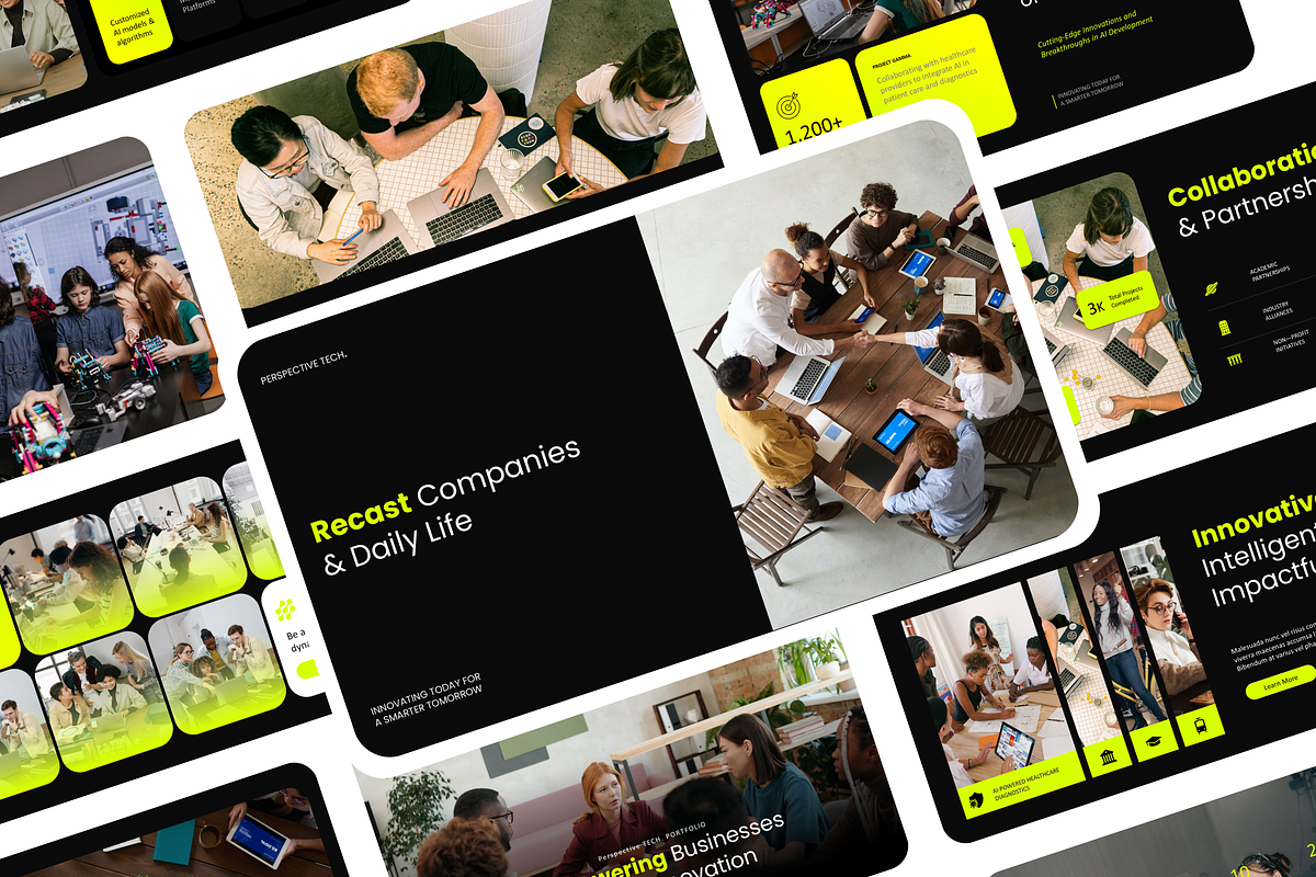 600+ Powerpoint Slides Bundle, a Presentation Template by Hammad Arif (Photo 20 of 27)