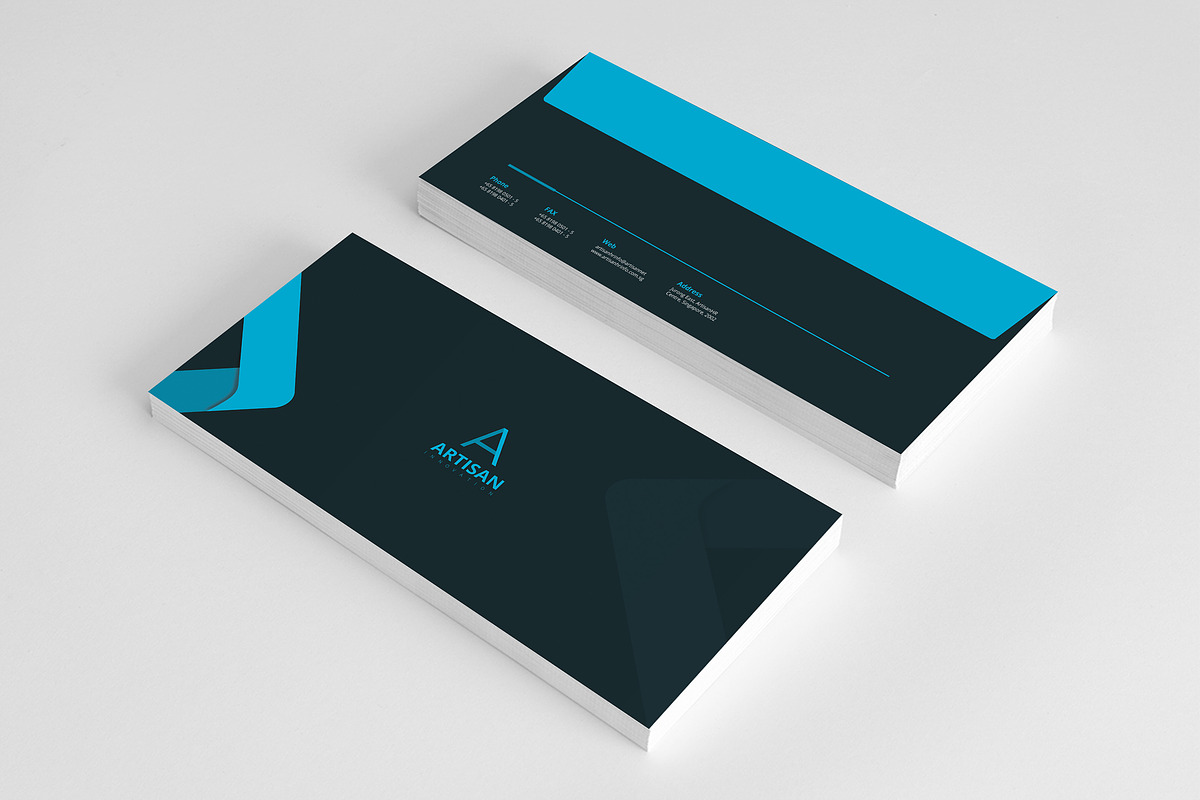 Minimal Branding Identity, a Stationery Template by artisanHR (Photo 5 of 7)