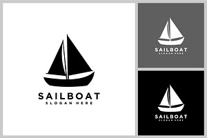 sailing yacht vector design, a Branding & Logo Template by quadrazo