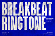 Breakbeat Ringtone, a Sans Serif Font by Youngtype.Std (Thumbnail 1 of 10)